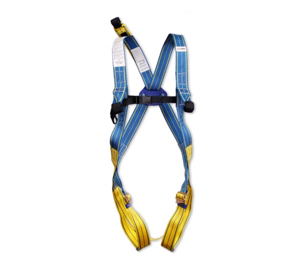 Arnès amb 1 punt ancoratge dorsal + 1 esternal + cinta extensió Irudek Light Plus 2