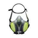 [8600] Media máscara sin mantenimiento BLS A2P3, tipo "mosca"